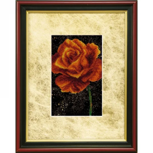 БЮ-510 Роза. Набор для вышивки ювелирным бисером. ТМ Чаривна Мить