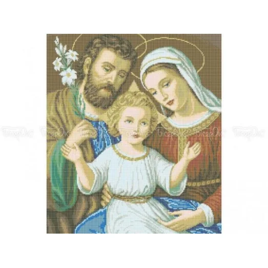 20-212 (40*60) Святое семейство. Схема для вышивки бисером Бисерок