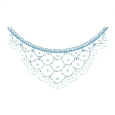 Ф-048 Водорастворимый флизелин с рисунком для вышивки. ТМ ВДВ