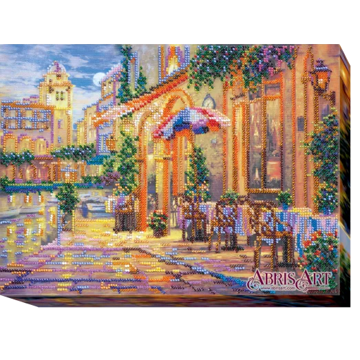 АВ-435 Теплая ночь. Набор для вышивки бисером. Абрис Арт