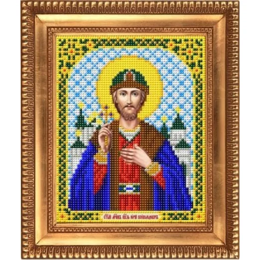 И-5130 Святой Мученик Князь Юрий Всеволодович. Схема для вышивки бисером Благовест