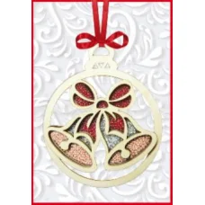 F-094 Колокольчик. Набор с фанерной заготовкой ТМ Чаривна Мить