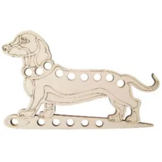 F-105 Органайзер для ниток Собака. Набор с фанерной заготовкой ТМ Чаривна Мить