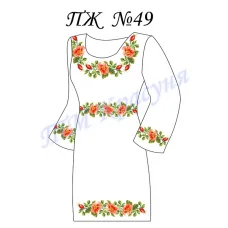 ПЖ-049 Заготовка платья для вышивки ТМ Красуня