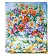 АВ-430 ОбниМай. Набор для вышивки бисером. Абрис Арт