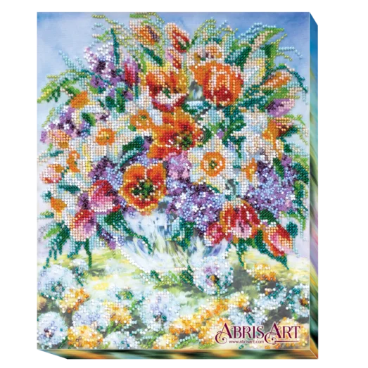 АВ-430 ОбниМай. Набор для вышивки бисером. Абрис Арт