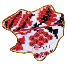 АМК-020 Магнит "Карта Украины" Харьковская область. ТМ Абрис Арт