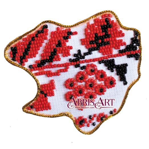 АМК-020 Магнит "Карта Украины" Харьковская область. ТМ Абрис Арт