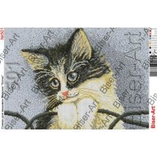 ВА-0501 (А3) Котёнок. Схема для вышивки бисером БисерАрт