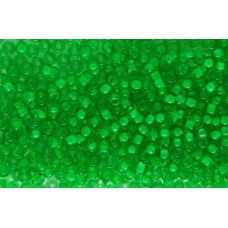 50105 Бисер Preciosa стеклянный зелёный с ярким прокрасом