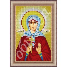 АМ-050 Св. Лидия. Схема для вышивки бисером. ТМ Фея Вышивки