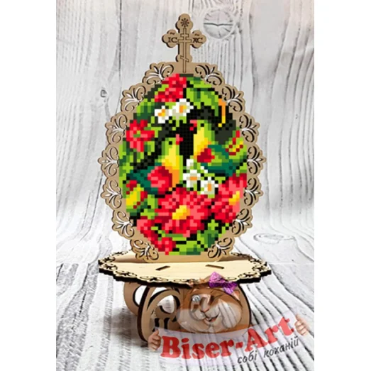 ВА-51035 Птицы Крашанка под вышивку бисером БисерАрт