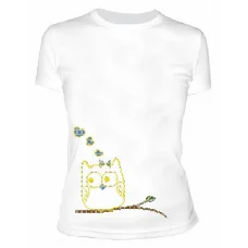 ФД-011. Футболка для девочки под вышивку. ТМ КО