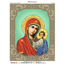 ЧВ-5209 МБ Казанская. Схема для вышивки бисером. Бисерок