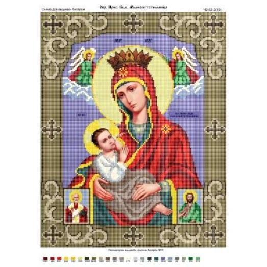 ЧВ-5213 Млекопитательница. Схема для вышивки бисером. Бисерок