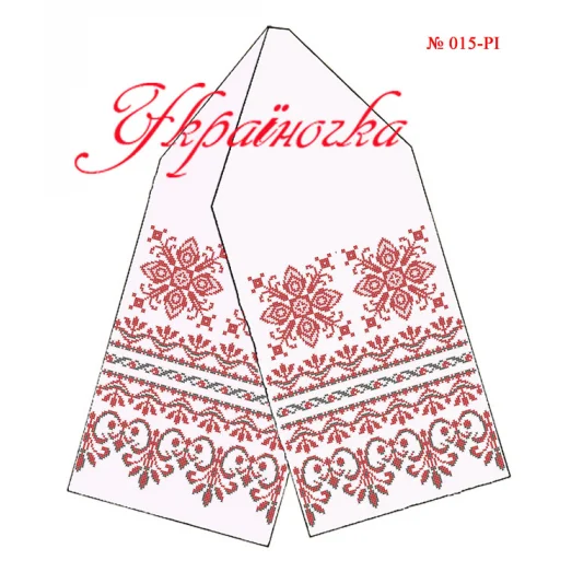 РИ-015 УКРАИНОЧКА. Рушник на икону для вышивки