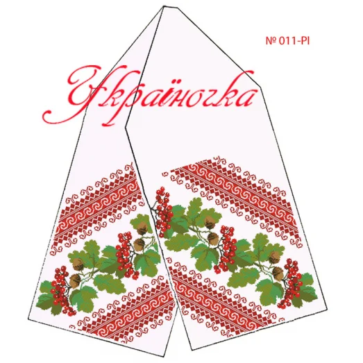 РИ-011 УКРАИНОЧКА. Рушник на икону для вышивки