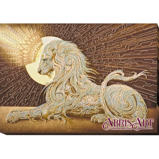 АВ-582 Аслан. Набор для вышивки бисером. Абрис Арт