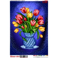 ВА-0538 (А3) Тюльпаны. Схема для вышивки бисером БисерАрт