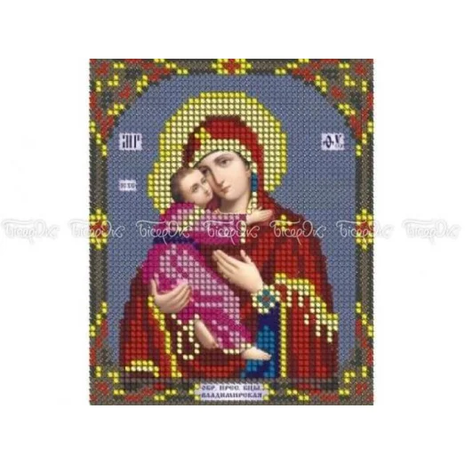 ЧВ-1043 Владимирская. Схема для вышивки бисером Бисерок