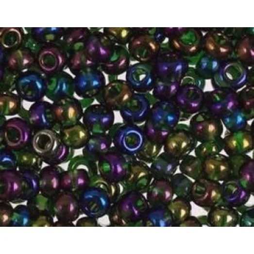 54270 Бисер Preciosa керамика разноцветный радужный