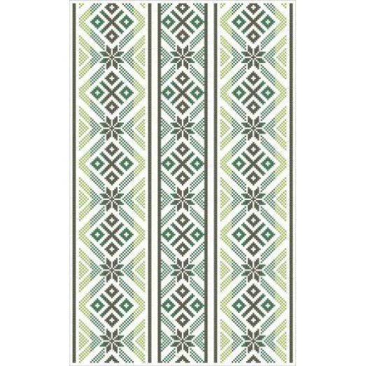 ФВЛ-021 Орнамент. Схема на водорастворимом флизелине. ТМ Княгиня Ольга