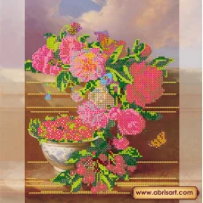 АС-147 Знойная мелодия. Схема для вышивки бисером на холсте. АбрисАрт