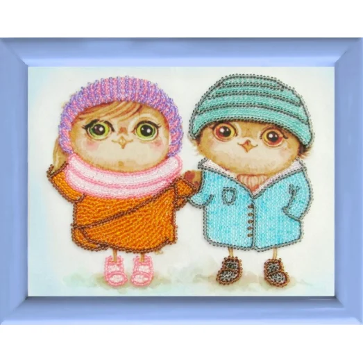 БФ-975 Будь со мной. Схема для вышивки бисером Батерфляй