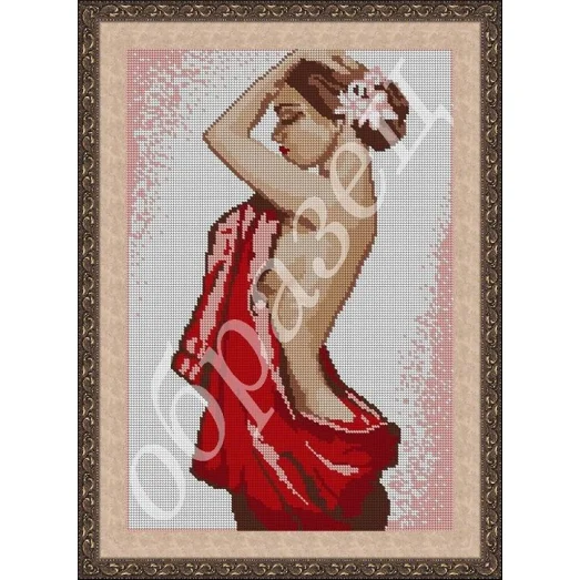 ВП-055 Кармен. Схема для вышивки бисером. Фея вышивки
