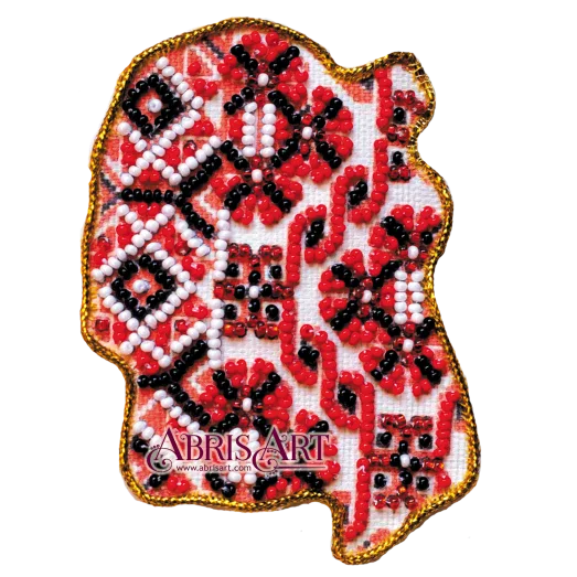 АМК-006 Магнит "Карта Украины" Житомирская область. ТМ Абрис Арт