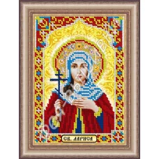 КС-056 Св. Лариса. Схема для вышивки бисером. ТМ Фея Вышивки 
