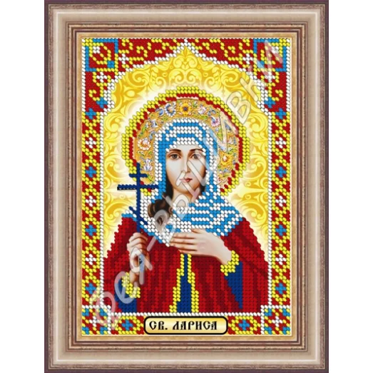 КС-056 Св. Лариса. Схема для вышивки бисером. ТМ Фея Вышивки 
