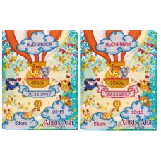 АВ-590 Метрика. Набор для вышивки бисером. Абрис Арт