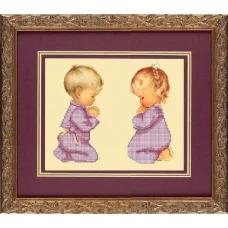 КС-099 Совместная молитва. Схема для вышивки бисером Славяночка