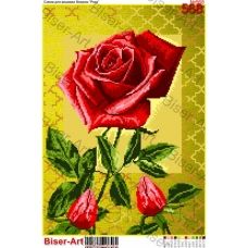 ВА-0568 (А3) Розы. Схема для вышивки бисером БисерАрт