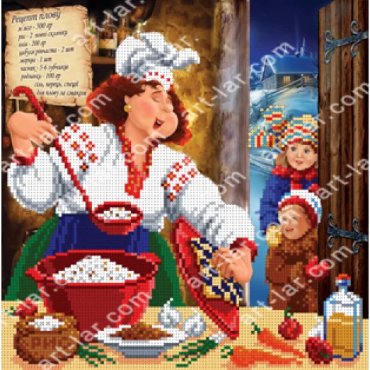 БИС-5717 Запрошую на плов. Схема для вышивки бисером Арт Лар