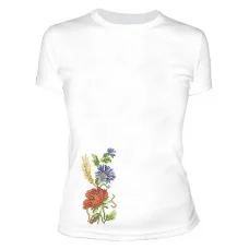 ФД-016. Футболка для девочки под вышивку. ТМ КО