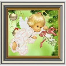 СД-253 Ангелочек. Схема для вышивки бисером. Княгиня Ольга