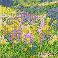 АС-534 Солнечное поле. Схема на художественном холсте Абрис  Арт