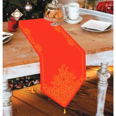 СЮ-004 Заготовка для вышивки бисером новогоднего раннера Рождественская сказка. ТМ Миледи