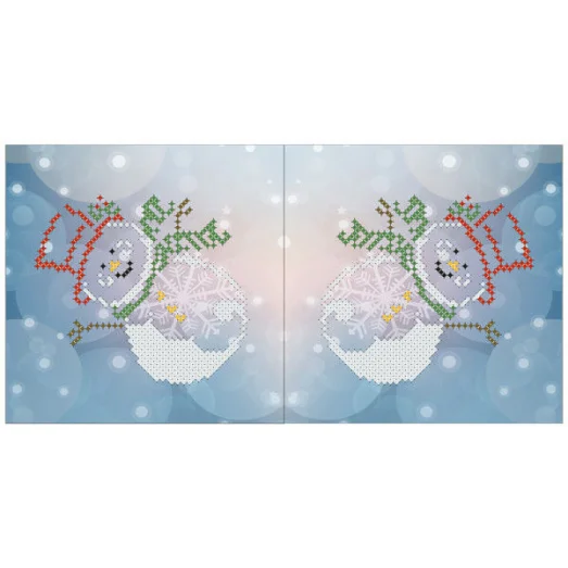 СКМ-157 Новогодняя игрушка. Схема для вышивки бисером. Княгиня Ольга