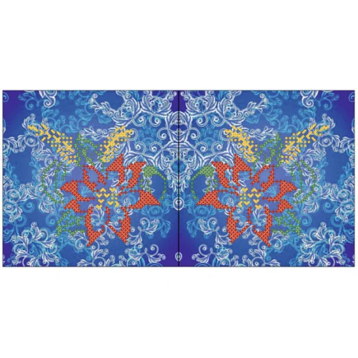 СКМ-158 Новогодняя игрушка. Схема для вышивки бисером. Княгиня Ольга