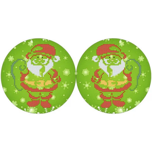 СКМ-159 Новогодняя игрушка. Схема для вышивки бисером. Княгиня Ольга