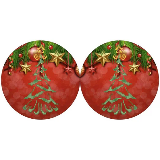 СКМ-160 Новогодняя игрушка. Схема для вышивки бисером. Княгиня Ольга