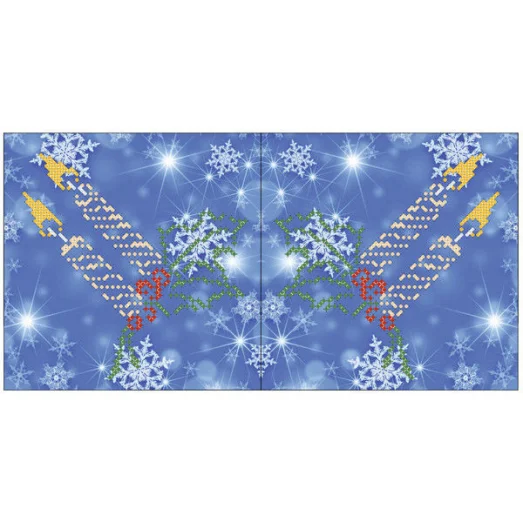 СКМ-162 Новогодняя игрушка. Схема для вышивки бисером. Княгиня Ольга