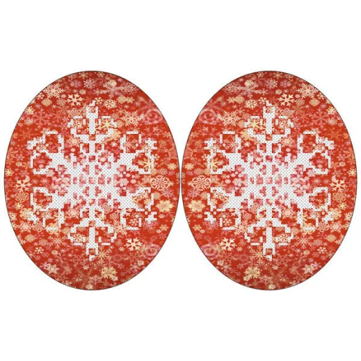 СКМ-165 Новогодняя игрушка. Схема для вышивки бисером. Княгиня Ольга