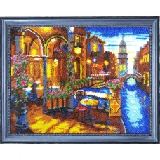 СА310 Летний вечер. Схема для вышивки бисером. ТМ Батерфляй