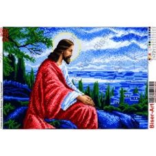 ВА-0599 (А3) Иисус в Иерусалиме. Схема для вышивки бисером БисерАрт