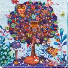 АВ-718 Лисий сон. Набор для вышивки бисером. Абрис Арт