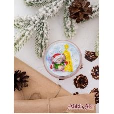 АРВ-018 Набор для вышивки бисером брелка Вкусный праздник ТМ Абрис Арт